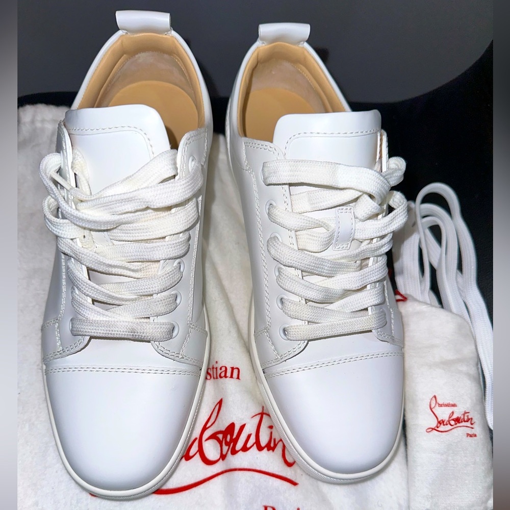 Men’s White Louboutin size 41 worn once